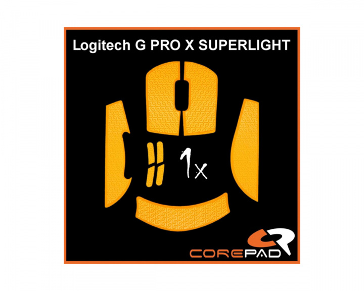 Corepad Soft Grips For Logitech G Pro X Superlight - Orange