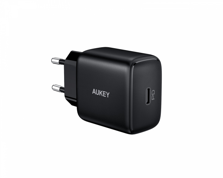 Aukey Wall Charger with PD & QC 3.0 USB-C 20W - Black