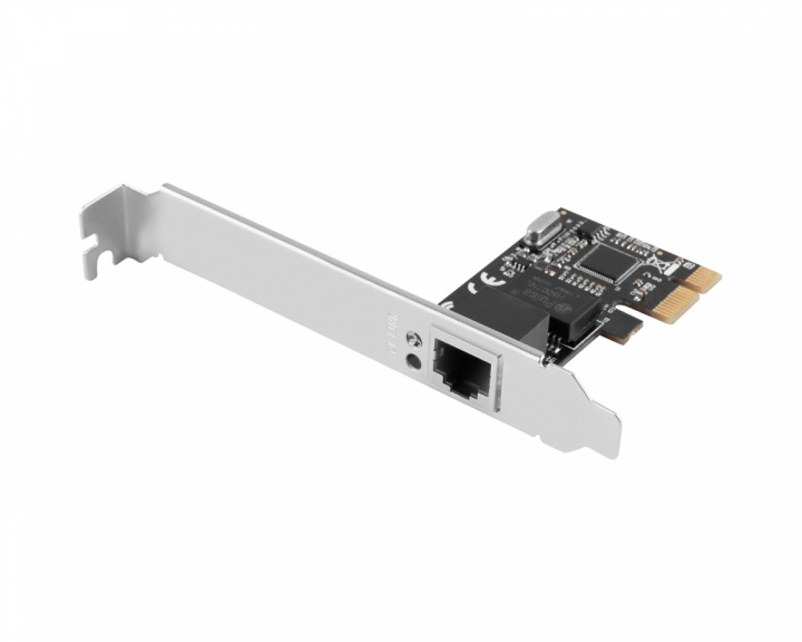 Lanberg Network Card PCI-E 1X RJ45 1GB RTL8111C