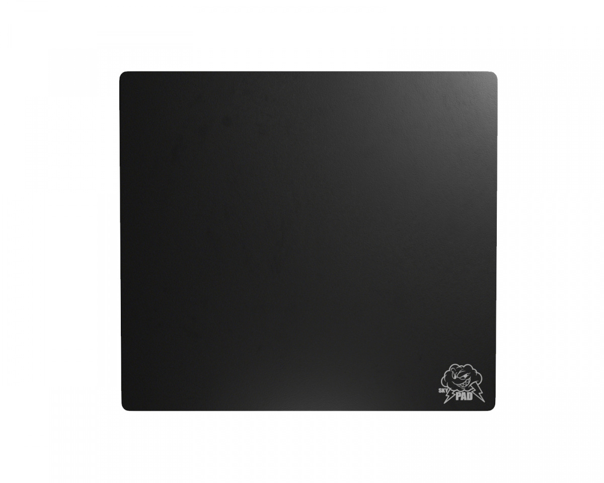 Skypad Glass 3.0 - XL (Black - Cloud Logo) - Mousepad
