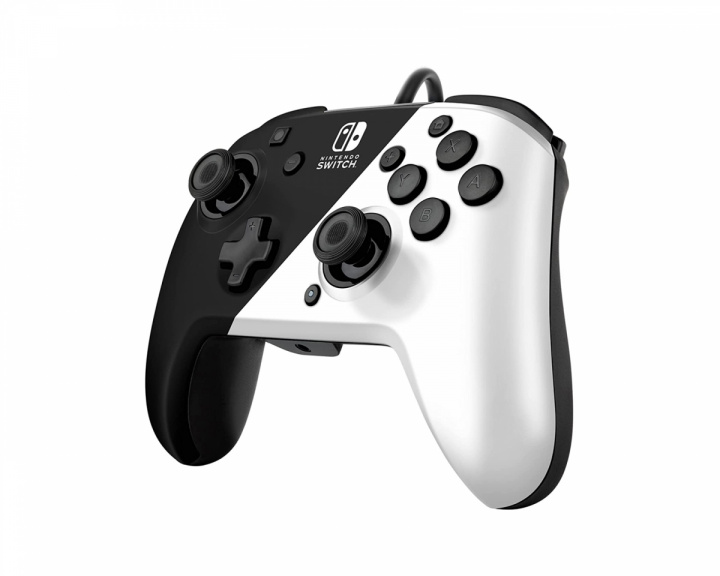 PDP Face Off Deluxe+ Audio Nintendo Switch Controller - Black/White