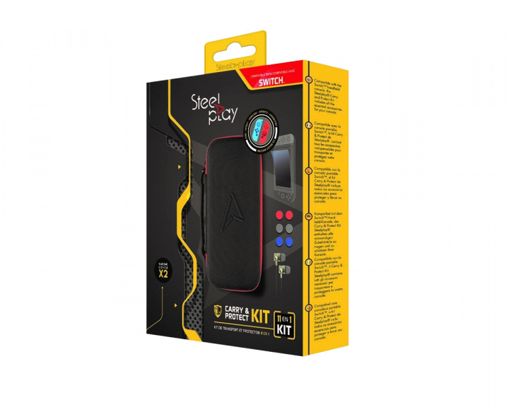 Steelplay Switch Carry and Protect Kit, 11 in 1 Accessory Kit