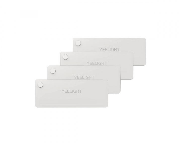 Yeelight LED Sensor Drawer Light, Rechargeable battery, USB-C, 4-pcs - White