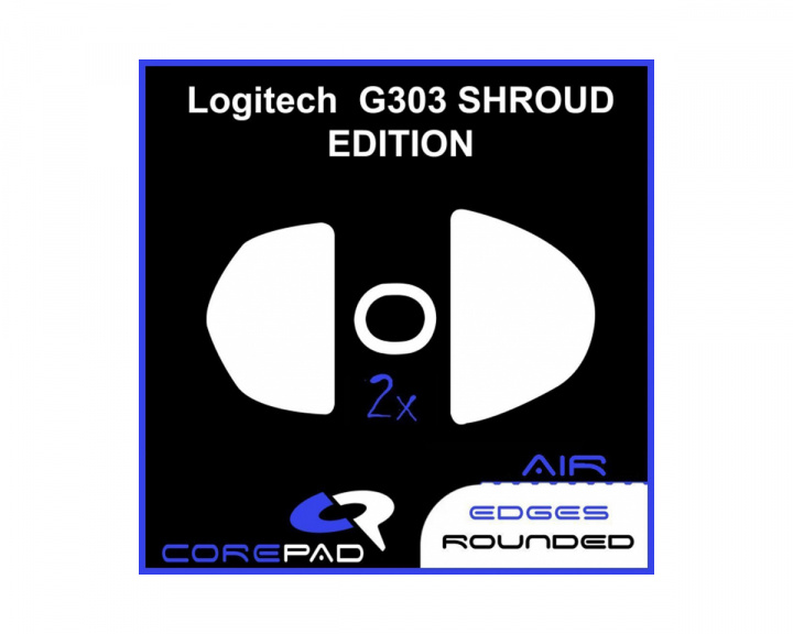 Corepad Skatez AIR for Logitech G303 Shroud Edition