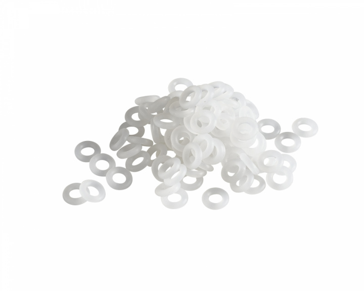 Glorious O-ring Cherry MX Dampener 120pcs - Translucent - 40A Thick (2.5mm)
