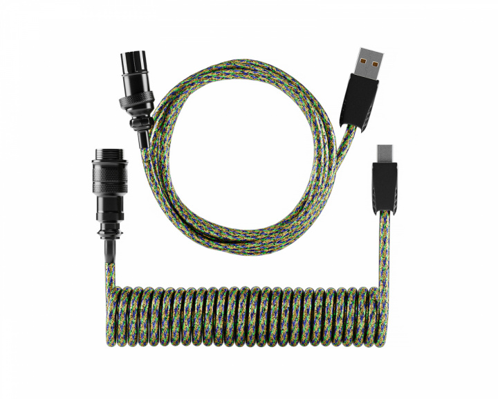 MaxMount Zinc Alloy Aviator Coiled Cable USB-C - Prism