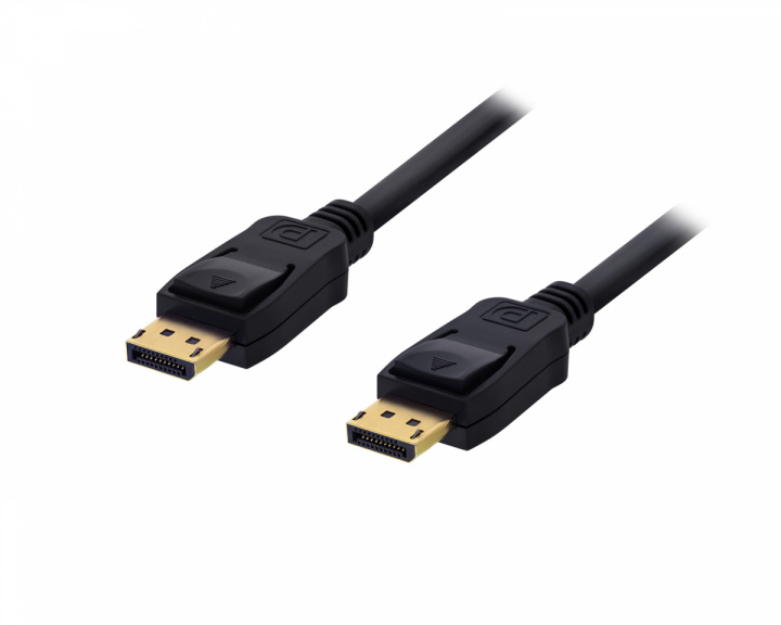 Deltaco DisplayPort Cable 4K Black - 2 meter