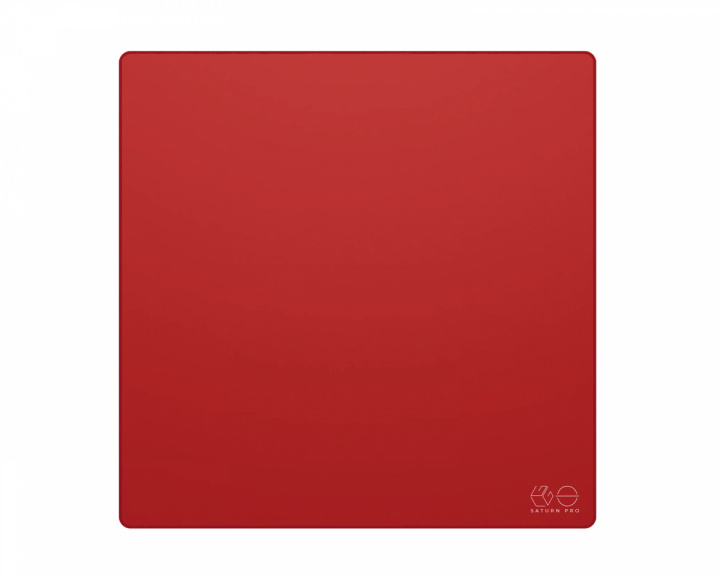 Lethal Gaming Gear Saturn PRO Gaming Mousepad - XL Square - XSOFT - Red