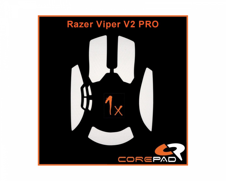 Corepad Soft Grips for Razer Viper V2 Pro Wireless - White