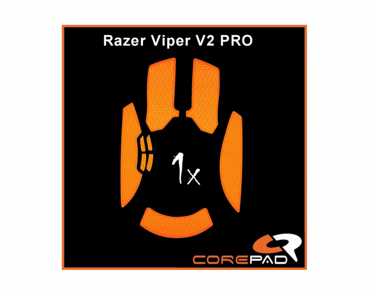Corepad Soft Grips for Razer Viper V2 Pro Wireless - Orange