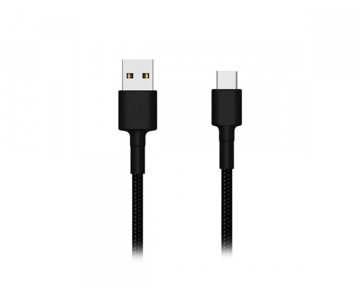 Xiaomi Mi Type-C Braided Cable - 1m - Black USB-A to USB-C