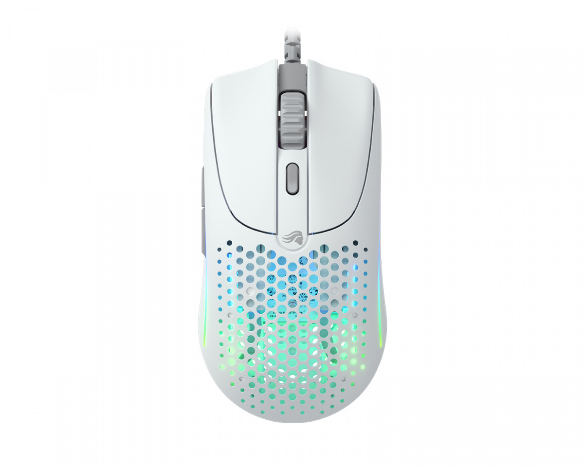 Glorious Model O 2 Wired Gaming Mouse - Matte White - MaxGaming.com