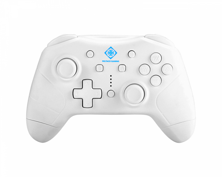 Deltaco Gaming Wireless Controller for Nintendo Switch/PC/Android - White