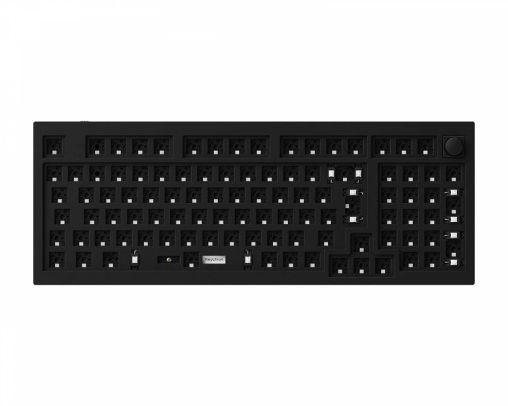 Keychron Q5 QMK 96% ISO Barebone Knob Version RGB Hot-Swap - Black
