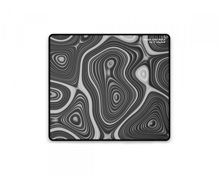 X-raypad Aqua Control Plus Mousepad - Grey Strata - XL Square