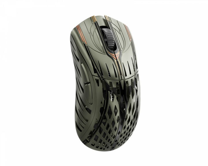 Pwnage Stormbreaker Magnesium Wireless Gaming Mouse - Olive Green