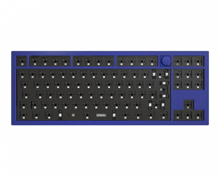 Keychron Q3 QMK Hot-Swap RGB Backlight ISO Knob Version - Barebone - Navy Blue