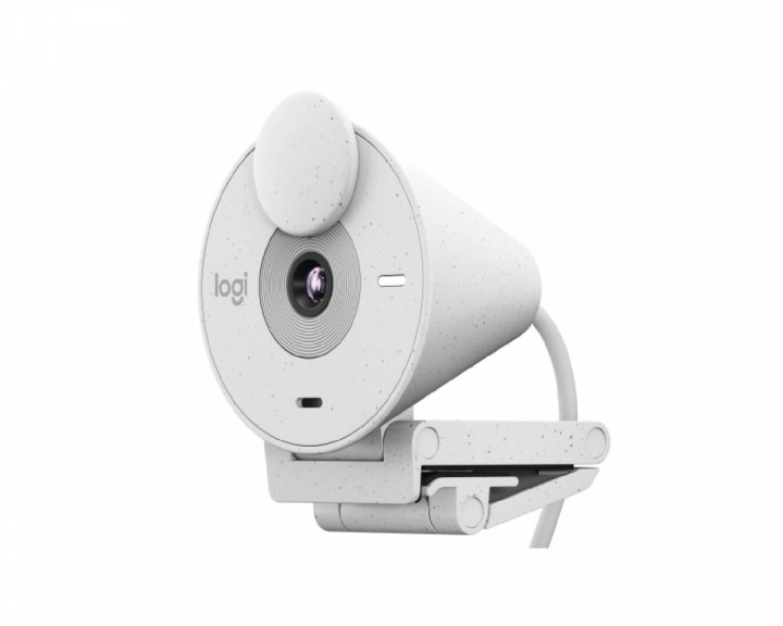 Logitech Brio 300 Full HD Webcam - Off White