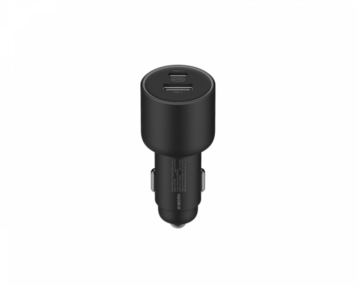 Xiaomi Mi 67W Dual-Port Car Charger (USB-A + Type-C) - Black