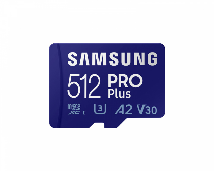 Samsung PRO Plus microSDXC 512GB & SD adapter - Flash Memory Card
