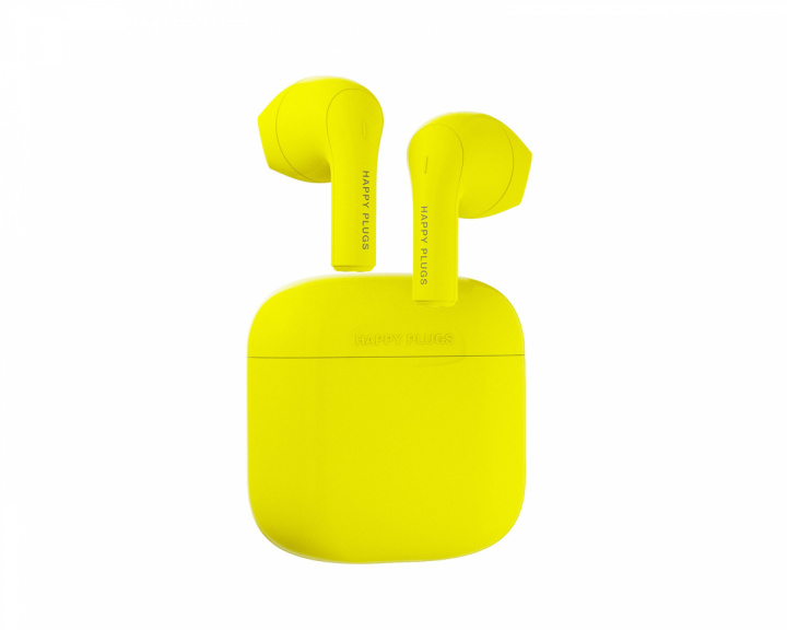 Happy Plugs Joy True Wireless In-Ear Headphones - Neon Yellow