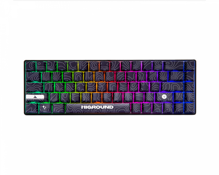 Higround BLACKICE Base 65 Gaming Keyboard - Hotswap [White Flame]