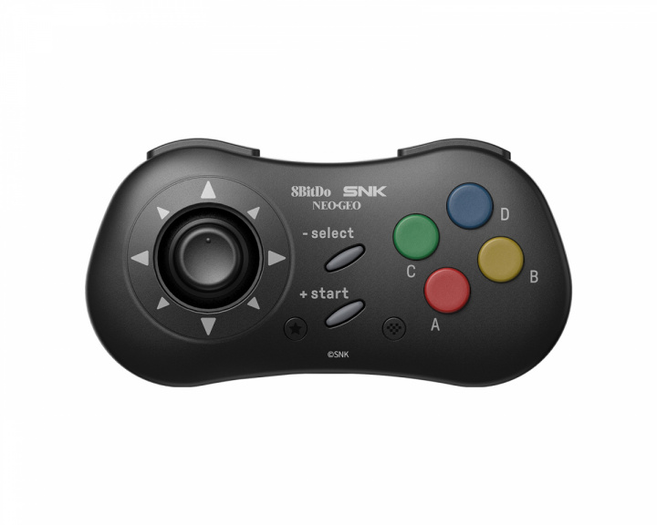 8Bitdo NEOGEO Wireless Controller for Windows, Android, and NEOGEO mini  with Classic Click-Style Joystick - Officially Licensed by SNK (Black  Edition)