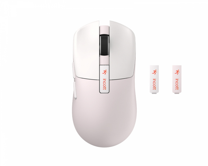 Ironcat Incott HPC01M Wireless Gaming Mouse - Pink/White