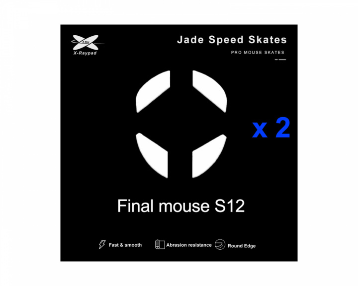X-raypad Jade Mouse Skates Finalmouse Ultralight 2 / Starlight 12 Small