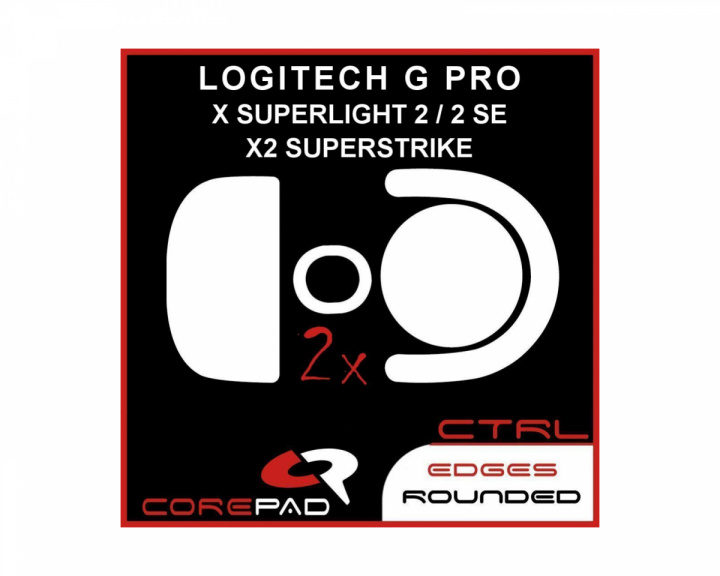 Corepad Skatez CTRL for Logitech G PRO X SUPERLIGHT 2 / 2 SE & X2 SUPERSTRIKE