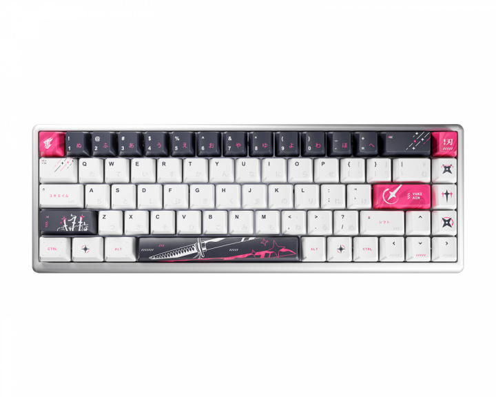 Yuki Aim Hall Effect Magnetic 65% Gaming Keyboard ANSI - Katana Edition