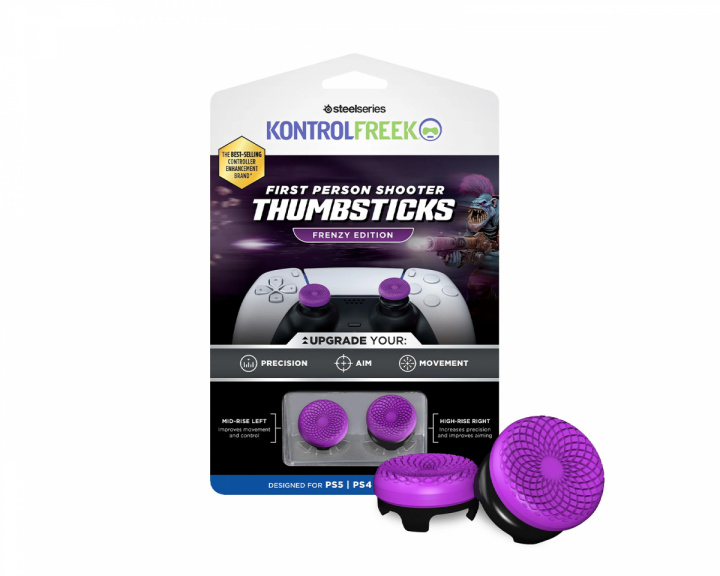 KontrolFreek FPS Frenzy Purple Thumbsticks - (PS5/PS4)