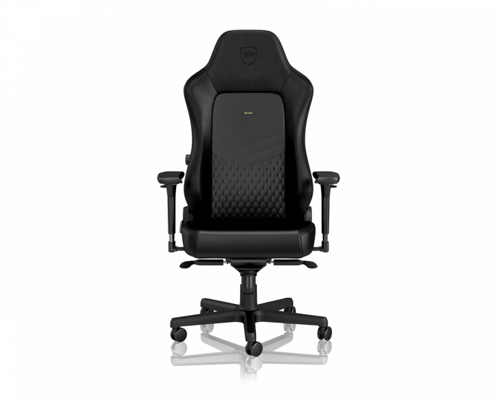 noblechairs HERO Real Leather - Black / Black