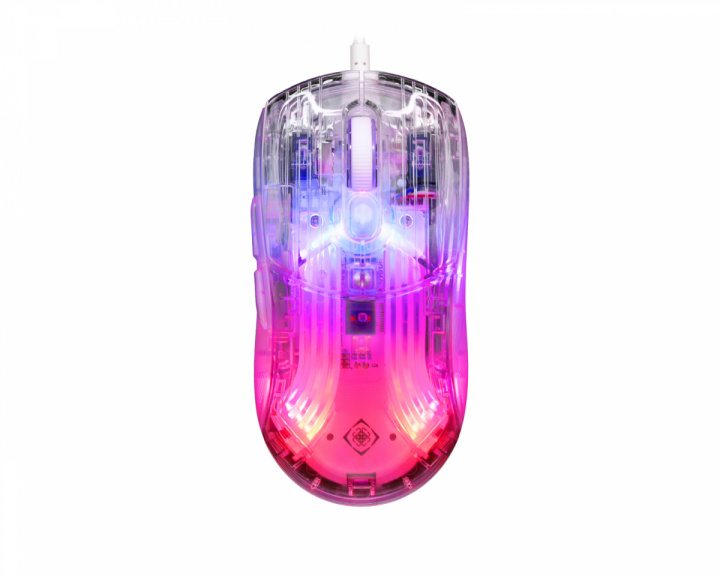Deltaco Gaming DM330 Transparent RGB Gaming Mouse