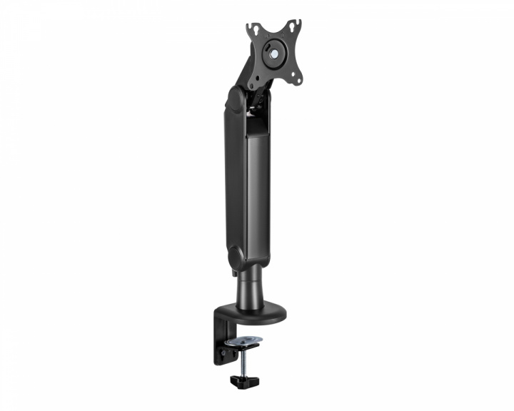 MaxMount Single Monitor Arm with Clamp-On - Black