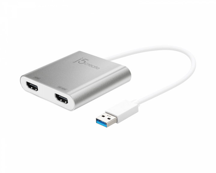 j5create USB 3.0 to Dual HDMI Multi-Monitor Adapter