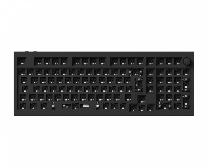 Keychron Q5 Pro QMK 96% Hot-Swap RGB Backlight ISO Knob Version - Barebone - Carbon Black