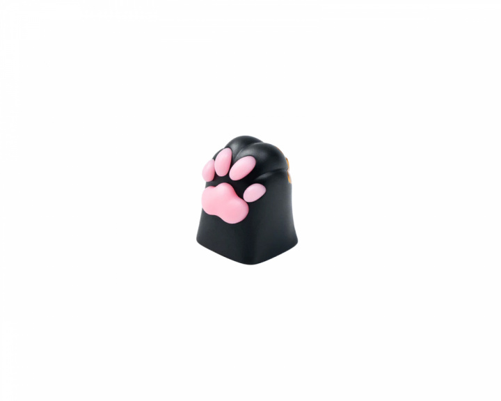 Keychron Kitty Paw Silicone Aluminum Alloy Artisan Keycap - Black