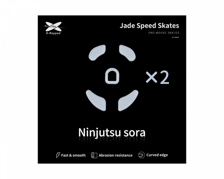 X-raypad Jade Mouse Skates for Ninjutso Sora