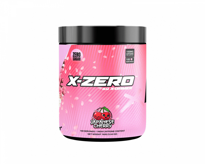 X-Gamer X-Zero Japanese Cherry - 100 Servings
