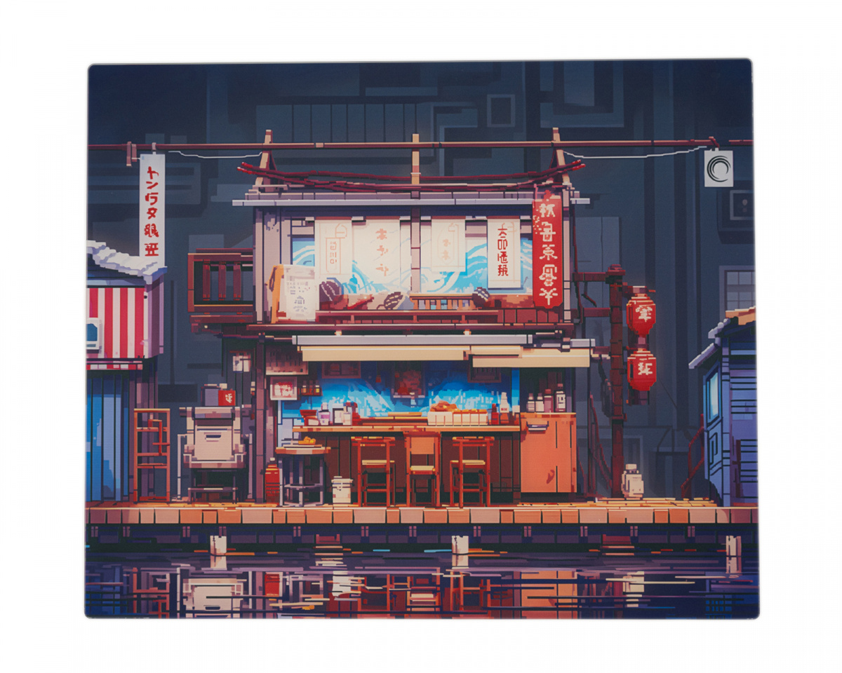Glaze glass mousepad Lサイズ LaOnda GLAZE - Glass Mousepad - L - MaxGaming.com