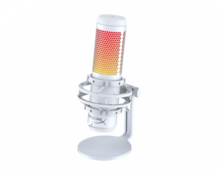HyperX QuadCast S RGB Microphone - White