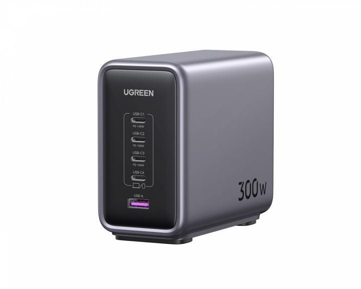 UGREEN 300W Desktop Charger 5-Port (1xUSB-A + 4xUSB-C)