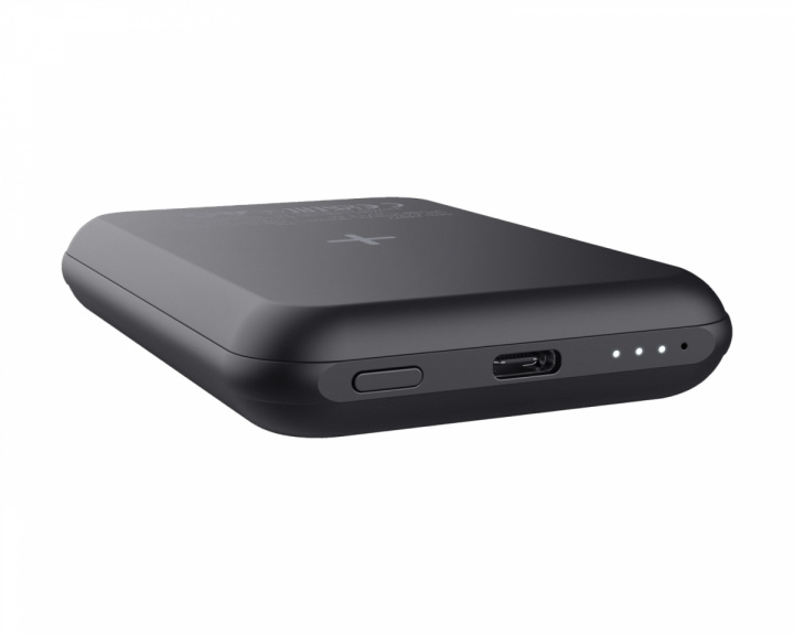 Trust Powerbank Magno Magnetic Wireless 5000 mAh - Black