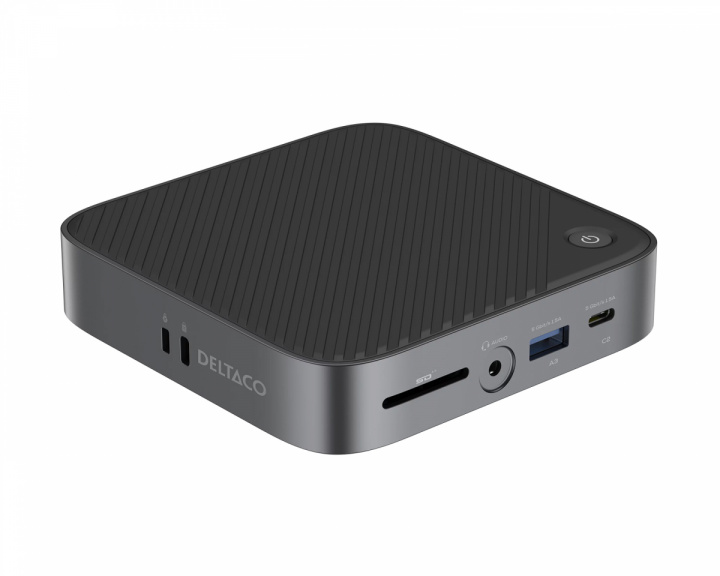 Deltaco USB-C Docking Station - 9 Ports