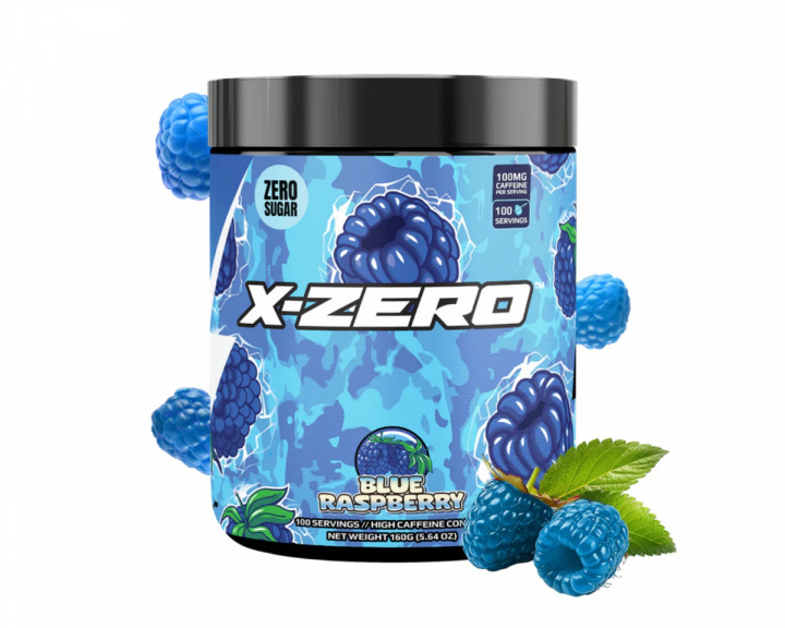 X-Gamer X-Zero Blueraspberry - 100 Servings