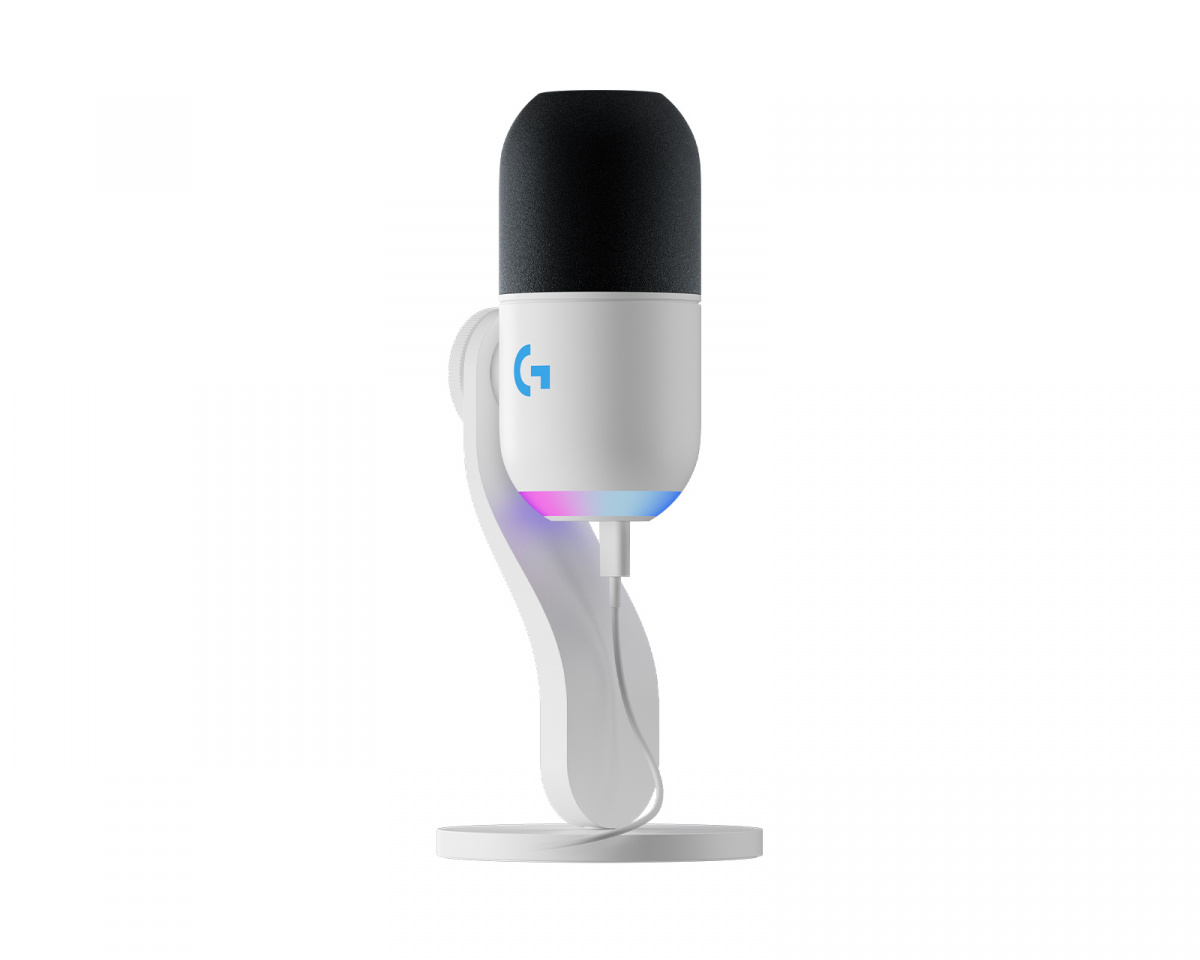 Logitech Yeti GX RGB Microphone - Off White - MaxGaming.com