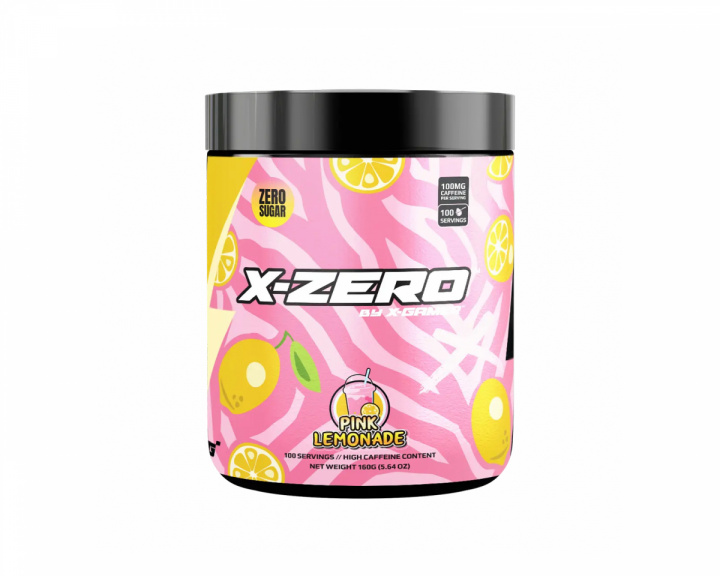 X-Gamer X-Zero Pink Lemonade - 100 Servings