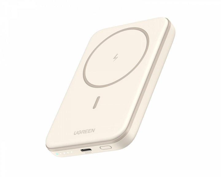 UGREEN Wireless Magnetic Power Bank 5000 mAh - White