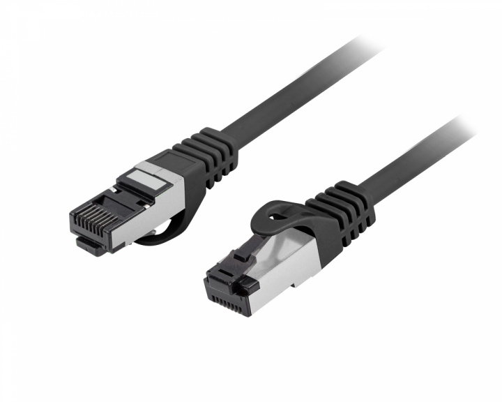 Lanberg CAT 8.1 Ethernet cable S/FTP LSZH - Black - 0,25m